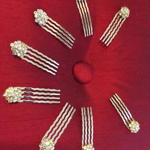 Set of 8 Soho Rhinestone Combs